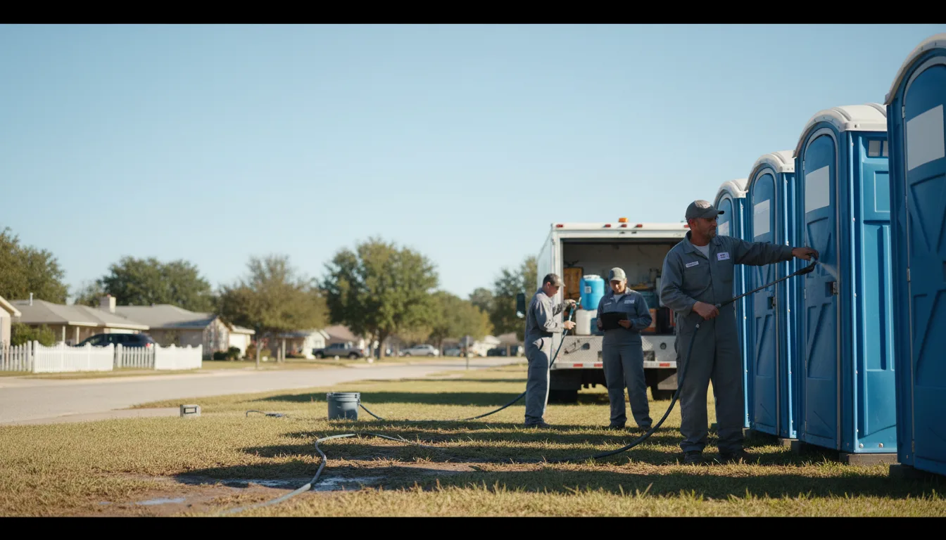 Long-Term Portable Toilet Rental in Redfield, KS near me
